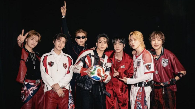BTS kembali jadi sorotan penggemar global.
