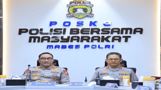 Peresmian Logo dan  Posko ‘Polisi Bersama Masyarakat’ di Mabes Polri, Jakarta