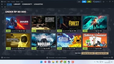 Pecinta Game Wajib Tahu! Steam Gelar Diskon Musim Ini, Banyak Game Murah Meriah