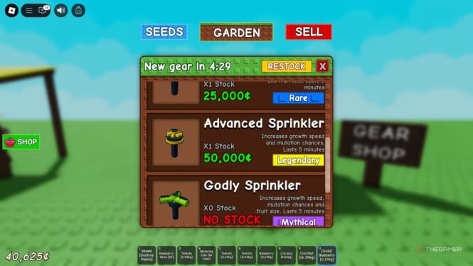 Cara Tandai Item Favorit di Roblox Grow A Garden Agar Tidak Terjual!