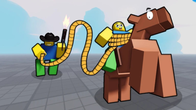 Cara Dapatkan Mount di Roblox Rope Battles dan Ungguli Musuh, Dijamin Berhasil!