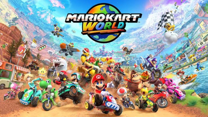 Solusi Mudah Selesaikan Semua Tantangan di Mario Kart World!