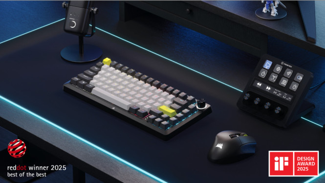 Mengenal Corsair MAKR 75, Keyboard Modular dengan Sentuhan Premium