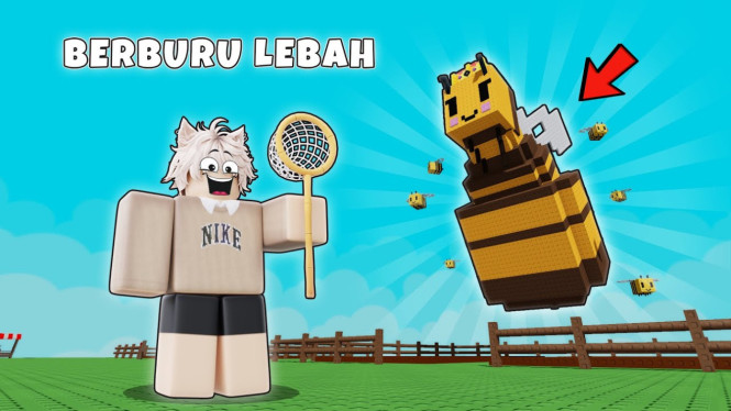 Cara Dapat Lebah di Roblox Grow a Garden, Dijamin Mudah dan Berhasil!