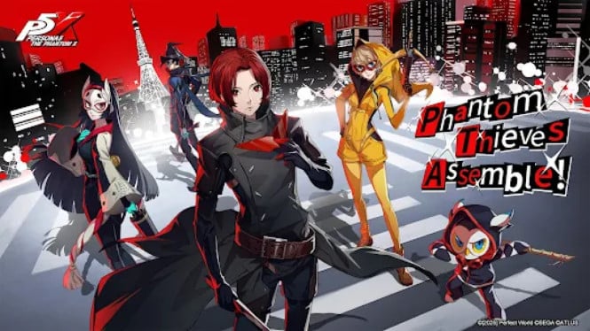 Game Persona 5 The Phantom X Rilis Gratis untuk PC dan Ponsel, Wajib Coba!