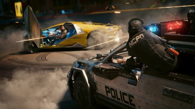 Cyberpunk 2077 Kini Gratis di PlayStation Plus!