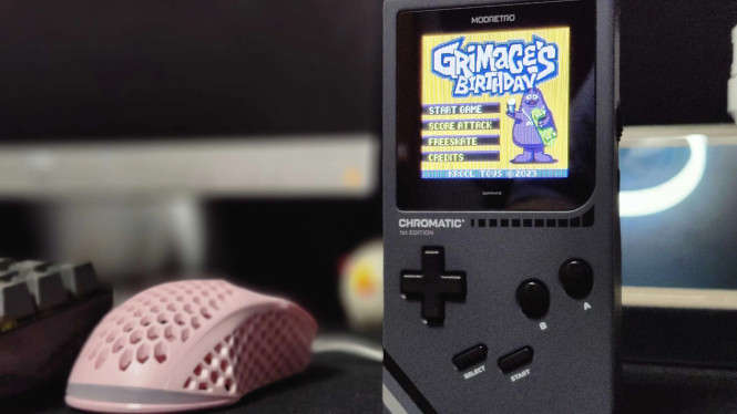 Modretro Chromatic Comeback! Konsol Retro Modern Ini Siap Bikin Nostalgia Makin Seru