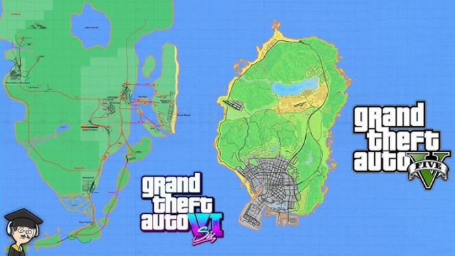 Bocoran Terbaru Peta GTA 6 yang Bikin Fans Heboh!