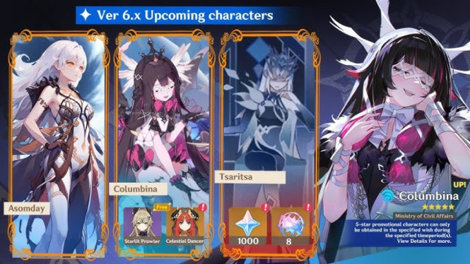 Update Genshin Impact 6.X Bakal Hadirkan Nod-Krai dan Banyak Karakter Baru, Termasuk Alice dan Varka!