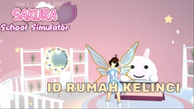 Jelajah Rumah Kelinci Rahasia di Sakura School Simulator, Spot Baru yang Bikin Betah!