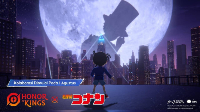 Kolaborasi Spektakuler Honor of Kings x Detective Conan Resmi Hadir Agustus 2025