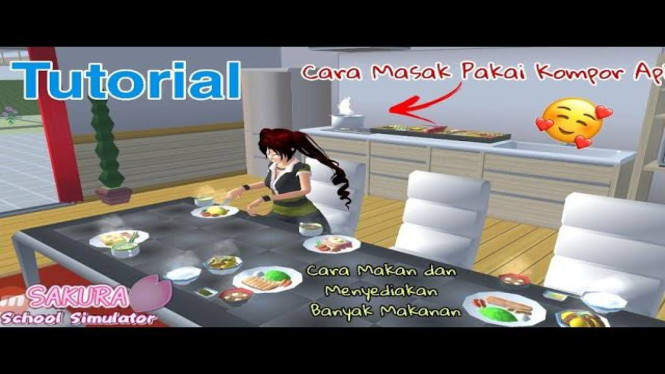 Fitur Masak di Sakura School Simulator Jadi Tren Baru! Intip Cara Lengkapnya di Sini