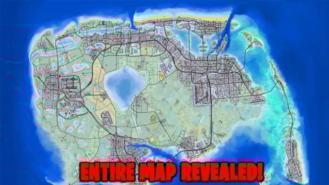 Map GTA 6 Disebut Lebih Luas dari GTA 5, Benarkah? Ini Bocorannya!