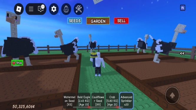 Cara Memperluas Lahan di Roblox Grow a Garden dengan Cepat