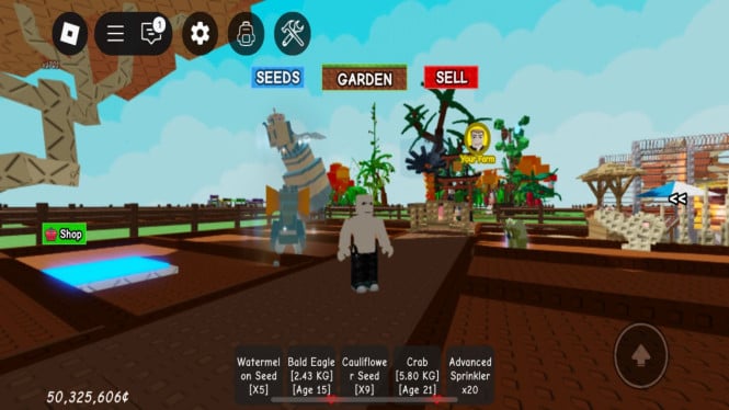 Panduan Memaksimalkan Alat dan Peralatan di Roblox Grow a Garden