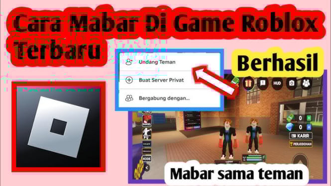 Cara Mudah Main Roblox Bareng Teman, Panduan LengkapParty dan Multiplayer