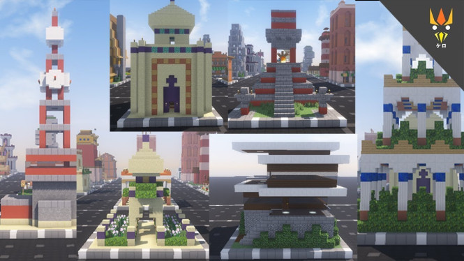 10 Bangunan Keren yang Bisa Kamu Buat di Minecraft, Pemula Wajib Coba!