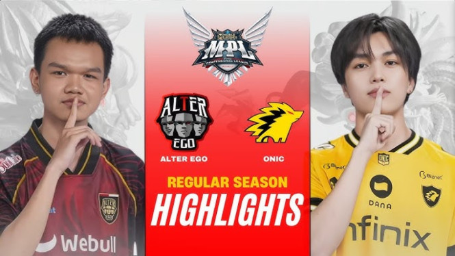 Drama MPL ID Season 16: Alter Ego vs ONIC Jadi Pertandingan Paling Panas