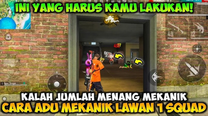 Strategi Bermain Squad di Free Fire, Auto Menang Terus!