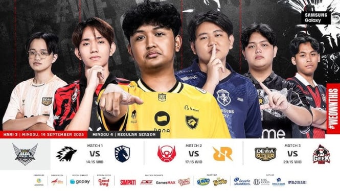 Hasil MPL ID S16 Pekan ke-4: ONIC Masih Perkasa, EVOS dan RRQ Hoshi Masih Fluktuatif