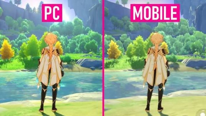 Cara Main Genshin Impact di PC dan Mobile, Mana yang Lebih Nyaman?