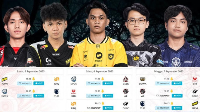 Drama Sengit Royal Derby Onic vs RRQ Hoshi Jadi Laga Paling Ditunggu di MPL S16