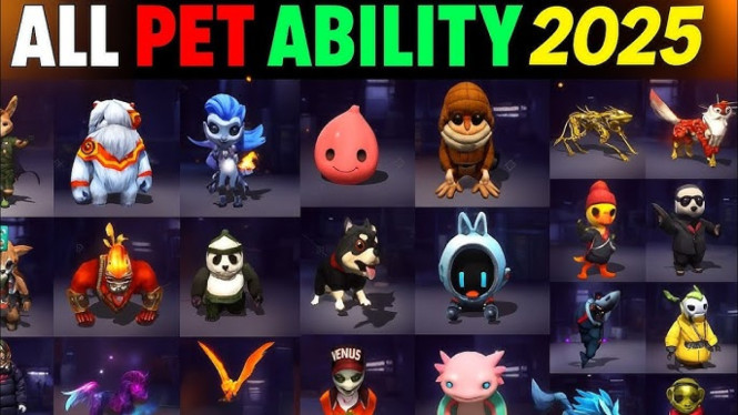 Daftar Pet Free Fire Terbaik 2025, Cocok untuk Semua Role