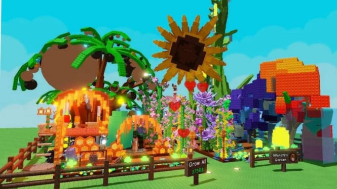 Roblox Grow a Garden Jadi Tren Baru di TikTok, Banyak Pemain Pamer Kebun Aesthetic!