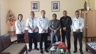 Perkuat Sinergitas, Kepala BNNK Rote Ndao Silaturahmi dengan Penjabat Bupati Rote Ndao