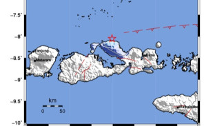 Gempa Guncang Dompu, Terasa hingga ke Bima