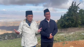 Menag dan Mentan Doakan Kemerdekaan Palestina di Perbatasan Yordania