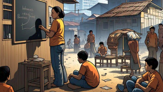 Bayang-Bayang Ketidakadilan: Refleksi Kemajuan Pendidikan Indonesia di Ambang Krisis