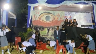 Pementasan Teater 'Nestapa di Tanah Pusaka', Semarak Hari Pendidikan SMAK Santu Ignatius Loyola Labuan Bajo