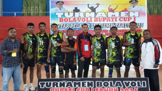 Dari Perbatasan TTS, SMA Negeri Salbait Jaga Asa Atlet Muda Bola Voli