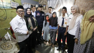 Menteri Sosial Tinjau Rumah Calon Siswa Sekolah Rakyat di Bandar Lampung