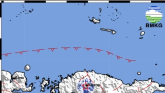 BMKG: Gempabumi Magnitudo 3,4 di Ruteng akibat Akivitas Sesar di Darat
