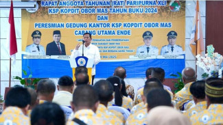 KSP Obor Mas Jadi Model Percontohan Koperasi Desa/Kelurahan Merah Putih, Seskemenkop Dorong Penguatan Peran Ekonomi Raky