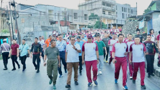 Langkah Bersama Menuju NTT Damai: Refleksi Jalan Sehat Hari Bhayangkara ke-79
