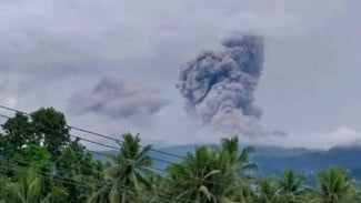 Dukono Ngamuk Lagi! Abu Setinggi 1,1 Kilometer Buat Menggeser Arah Angin