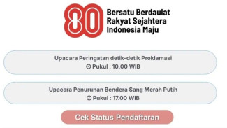 Antusias! Pendaftaran Upacara HUT ke-80 RI di Istana Langsung Penuh dalam Satu Jam