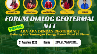 Forum Dialog Geotermal NTT: Menelisik Peluang dan Tantangan Energi Panas Bumi di Flores