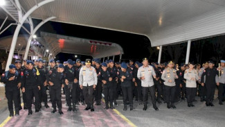 BKO Polda Metro Jaya, Pasukan Komodo Timur Brimobda NTT Ikut Amankan Unjuk Rasa Jakarta