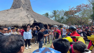 Tiba di Sumba Timur, Pebalap Tour De EnTeTe Jelajahi Keindahan Tanah Marapu