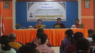 Workshop Deep Learning Menuju Pendidikan Bermutu Menginspirasi Para Guru di Mauponggo
