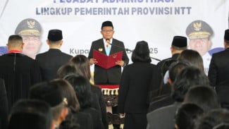 Arahan Gubernur NTT Lantik 617 Pejabat Administrasi: Jabatan adalah Ruang Pengabdian