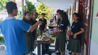 SMPK Mardi Wiyata Kediri Rayakan Hari Pangan dengan Cinta dan Syukur