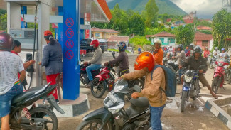 Stok Bertambah, Antrean di SPBU Manggarai Mulai Terurai Meskipun Solar Menipis