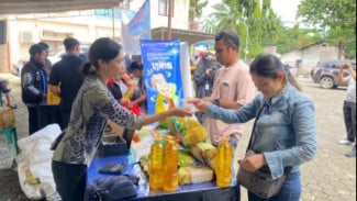 BULOG NTT Pastikan Stok Pangan Aman Jelang Ramadhan, Gerakan Pangan Murah Digelar di 15 Titik Kota Kupang