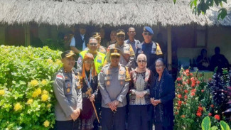 Kapolda NTT Bertemu Raja Larantuka di Tengah Pengamanan Semana Santa