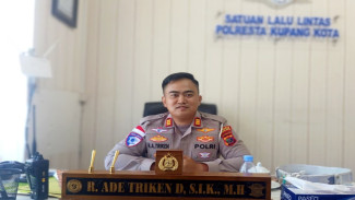 Satlantas Polresta Kupang Kota Rutin Bagikan Bantuan Lewat Program 